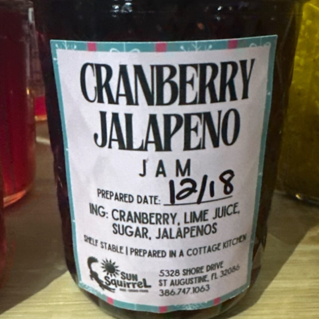 Cranberry Jalapeño Jam