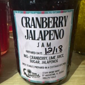 Cranberry Jalapeño Jam